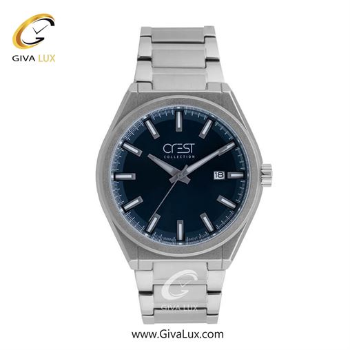 ساعت مچی اورجینال مردانه کرست | Crest  مشکی-نقره ای | نقره ای| طوسی| کد رفرنس Crest 6223-2 6223-4.jpg