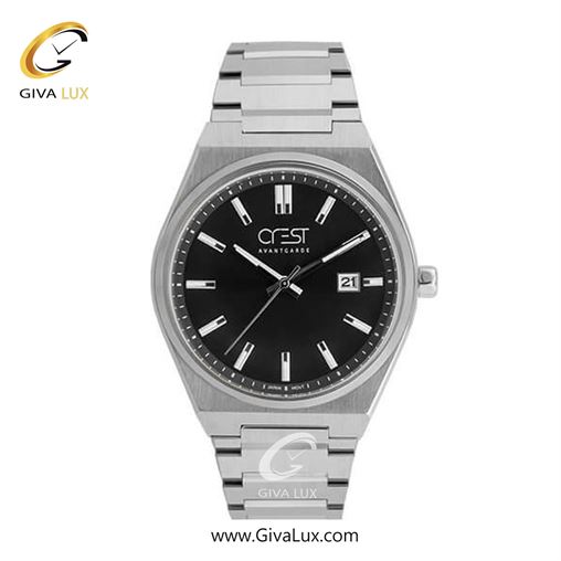 ساعت مچی اورجینال زنانه کرست | Crest  نقره ای | نقره ای| سفید| کد رفرنس Crest 6247-1 6247-2L.jpg