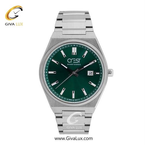 ساعت مچی اورجینال زنانه کرست | Crest  نقره ای | نقره ای| سرمه ای| کد رفرنس Crest 6247-3 6247-4L.jpg