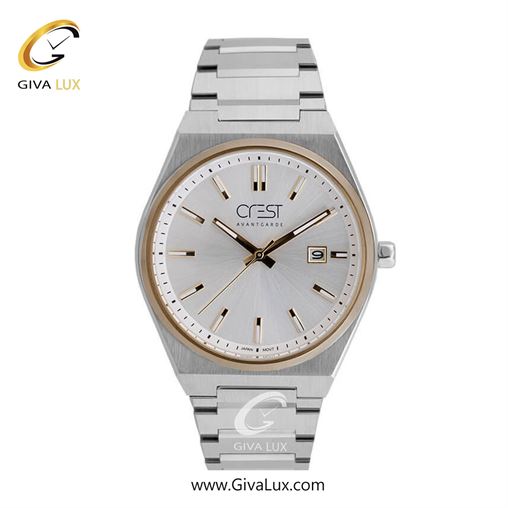 ساعت مچی اورجینال مردانه کرست | Crest  نقره ای | نقره ای| سبز| کد رفرنس Crest 6248-4 6248-5G.jpg
