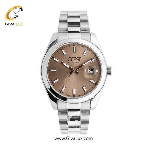 ساعت مچی اورجینال مردانه کرست | Crest  نقره ای | نقره ای| سبز| کد رفرنس Crest 6272-3 6272-4.jpg