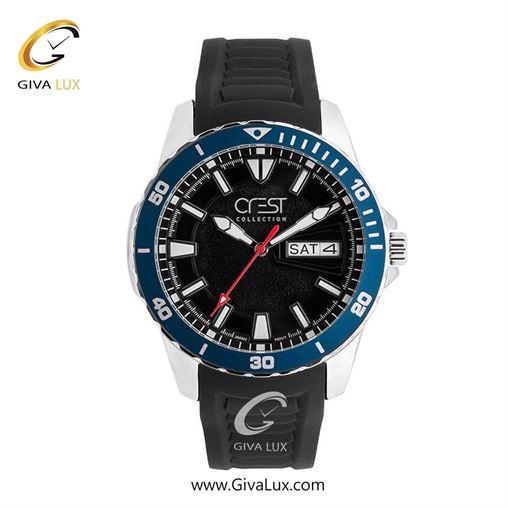 ساعت مچی اورجینال مردانه کرست | Crest  رزگلد | مشکی| مشکی| کد رفرنس Crest 6273-1 6273-2.jpg