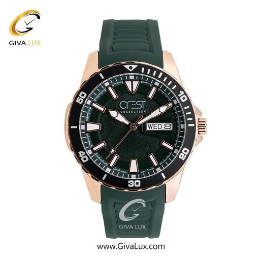 ساعت مچی اورجینال مردانه کرست | Crest  رزگلد | مشکی| مشکی| کد رفرنس Crest 6273-1 6273-4.jpg