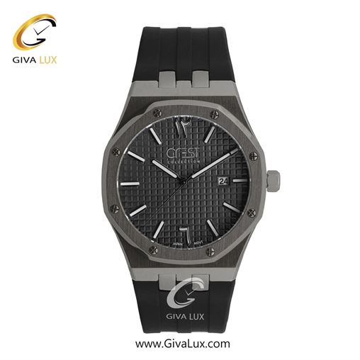 ساعت مچی اورجینال مردانه کرست تیتانیوم | مشکی| مشکی| کد رفرنس Crest 6314-2