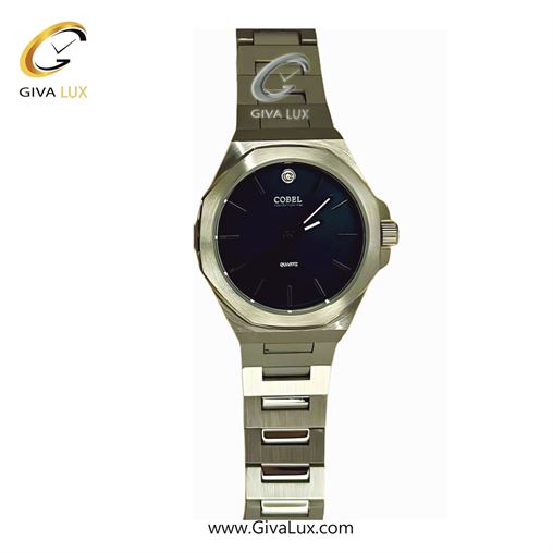 ساعت مچی اورجینال زنانه کوبل | COBEL  نقره ای | نقره ای| سرمه ای| کد رفرنس 6323L 6323L-3.jpg