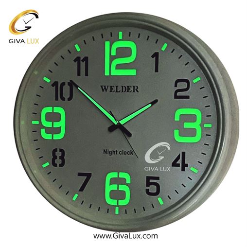 ساعت دیواری اورجینال ولدر PVC طوسی| کد رفرنس 633 633-4-1.jpg