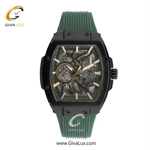 ساعت مچی اورجینال مردانه کرست مشکی | سبز| سبز یشمی تیره-مشکی| کد رفرنس Crest 6335-3