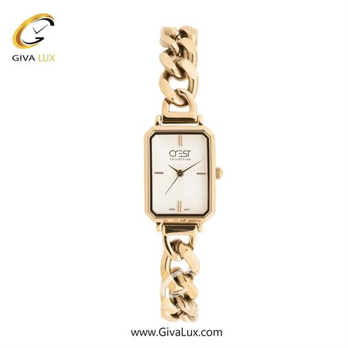 ساعت مچی اورجینال زنانه کرست | Crest  نقره ای | نقره ای| مشکی| کد رفرنس Crest 6355-2 6355-3.jpg