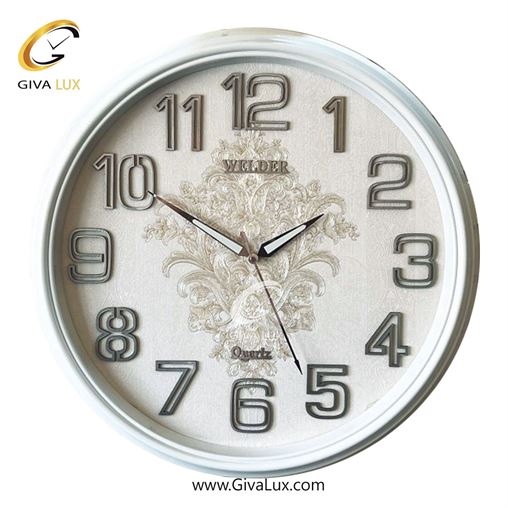 ساعت دیواری اورجینال ولدر PVC عسلی| کد رفرنس 635 637-1.jpg