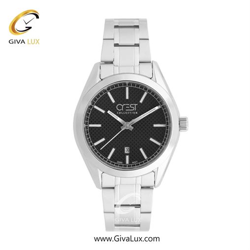ساعت مچی اورجینال مردانه کرست | Crest  نقره ای | نقره ای| سبز| کد رفرنس Crest 6381-1 6381-4.jpg