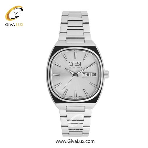 ساعت مچی اورجینال مردانه کرست | Crest  نقره ای-مشکی | نقره ای| آبی| کد رفرنس Crest 6380-3 6389-1.jpg