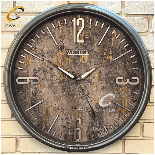 ساعت دیواری اورجینال ولدر PVC سفید| کد رفرنس 638 639-1.jpg