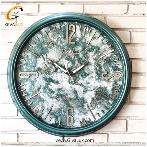 ساعت دیواری اورجینال ولدر PVC سبز| کد رفرنس 641 641-2.jpg