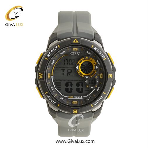 ساعت مچی اورجینال مردانه کرست مشکی | طوسی| مشکی| کد رفرنس Crest 9502-1