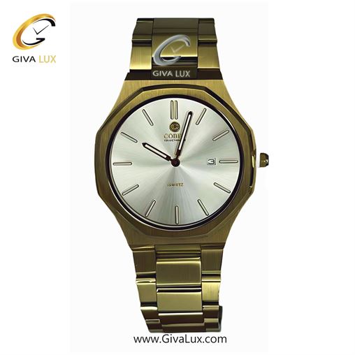 ساعت مچی اورجینال مردانه کوبل | COBEL  طلایی | طلایی| سفید| کد رفرنس 6460G 6460G-3.jpg