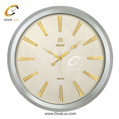 ساعت دیواری اورجینال مارال پلاستیک فشرده ABS مشکی| کد رفرنس 6501 6501-4.jpg