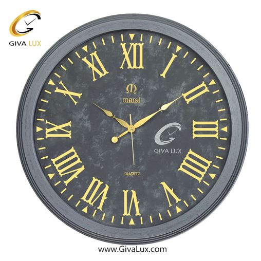 ساعت دیواری اورجینال مارال پلاستیک فشرده ABS کافی| کد رفرنس 6505 6505-7.jpg