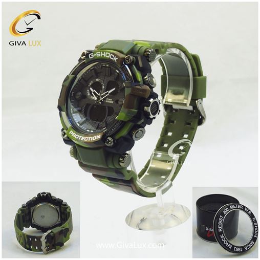 ساعت اسپرت کاسیو جیشاک ورزشی _دارای آلارم و چراغ