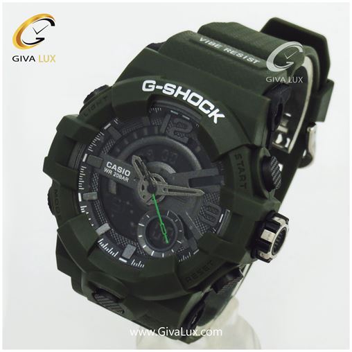 ساعت اسپرت کاسیو جی شاک یشمی