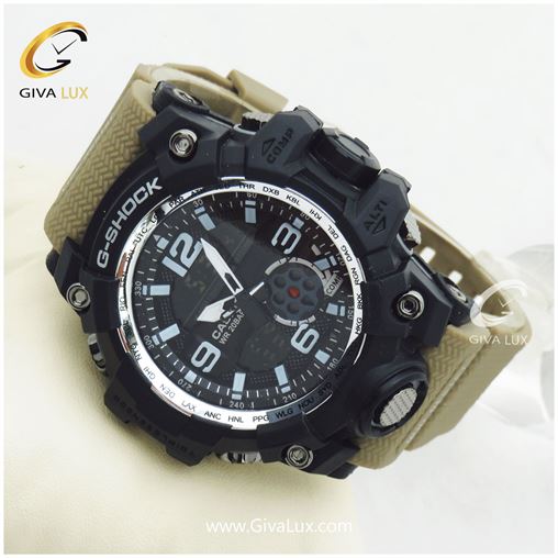 ساعت مچی اسپرت کاسیو جیشاک G-shock دو زمانه