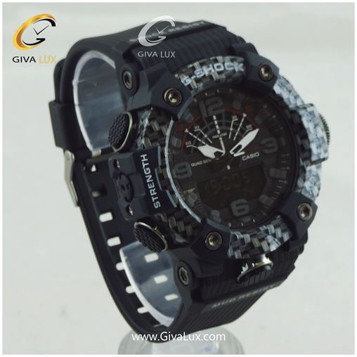ساعت مچی اسپرت کاسیو جیشاک G-shock دو زمانه مشکی