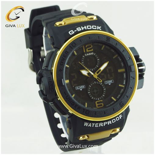 ساعت مچی اسپرت کاسیو جیشاک G-shock دو زمانه