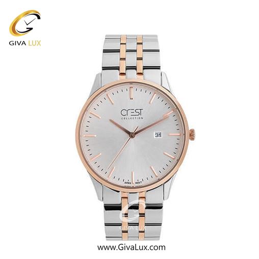 ساعت مچی اورجینال زنانه کرست | Crest  رزگلد | رزگلد-نقره ای| مشکی| کد رفرنس Crest 6701-1 6703-1L.jpg
