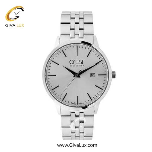 ساعت مچی اورجینال زنانه کرست | Crest  نقره ای | نقره ای| نقره ای| کد رفرنس Crest 6703-4 6705-1L.jpg