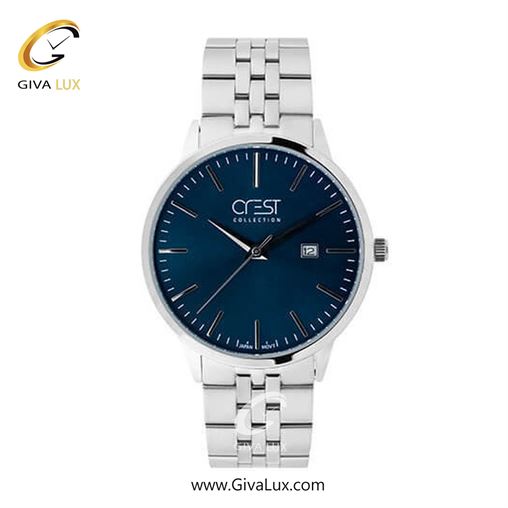 ساعت مچی اورجینال زنانه کرست | Crest  نقره ای | نقره ای| نقره ای| کد رفرنس Crest 6705-1 6705-4L.jpg