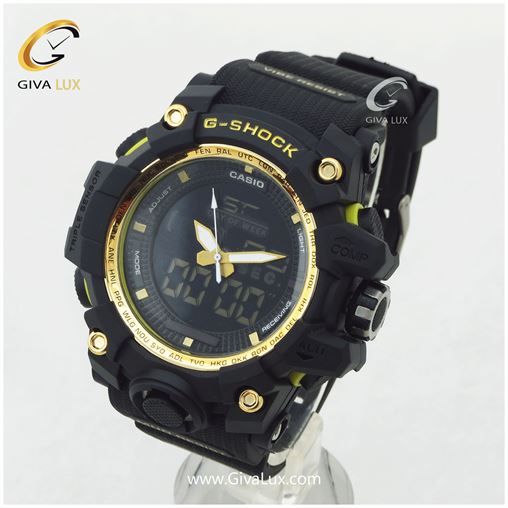 ست ساعت مردانه و زنانه مشکی جی شاک 