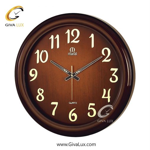 ساعت دیواری اورجینال مارال PVC قهوه ای| کد رفرنس 24 697_24-1.jpg
