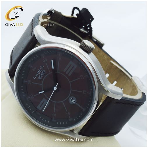 ساعت بند چرمی آی واچ مردانه