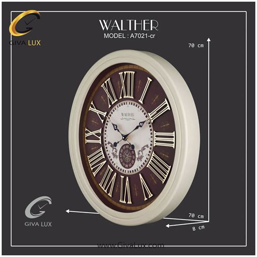 ساعت دیواری اورجینال والتر چوب کرم| کد رفرنس 7021CR 7021-CR-2.jpg