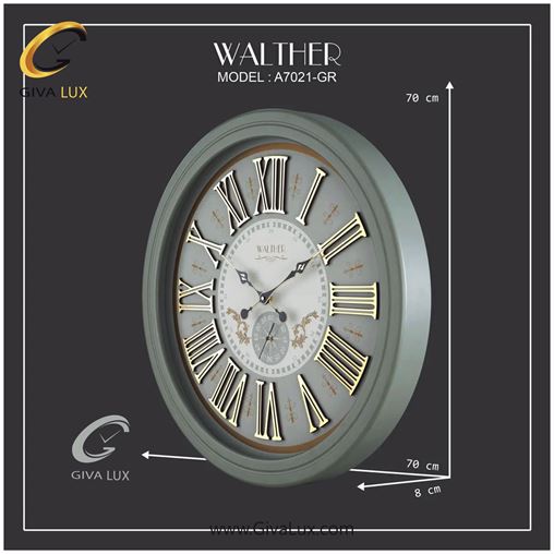ساعت دیواری اورجینال والتر چوب طوسی| کد رفرنس 7021GR 7021-GR-3.jpg
