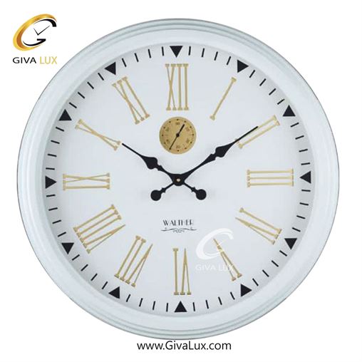 ساعت دیواری اورجینال والتر چوب قهوه ای| کد رفرنس 7025BR 7025WH.jpg