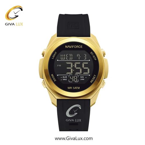 ساعت مچی اورجینال مردانه ناوی فورس|Naviforce|نوی فورس|نیوی فورس دو زمانه طلایی | آبی| مشکی| کد رفرنس NF7111 BE/G/BE 7111-G-G-B.jpg