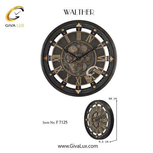ساعت دیواری اورجینال والتر آلیاژ فلزی قهوه ای| کد رفرنس 7122 7125-1.jpg