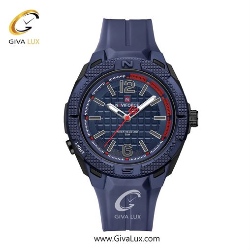 ساعت مچی اورجینال مردانه ناوی فورس|Naviforce|نوی فورس|نیوی فورس سرمه ای | سرمه ای| سرمه ای| کد رفرنس NF7126 B/BE/BE