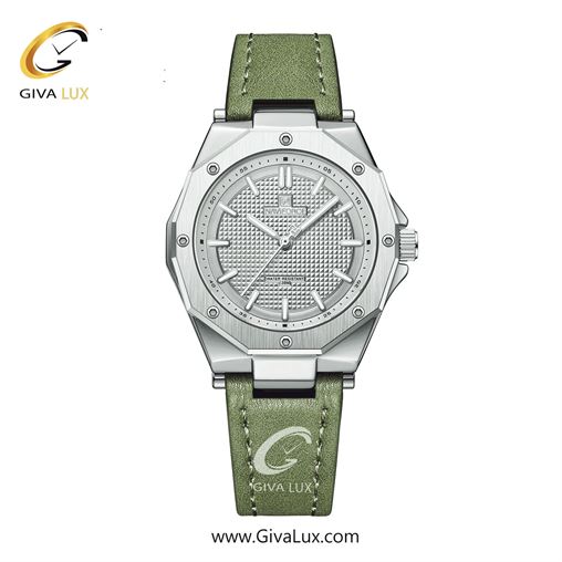 ساعت مچی زنانه بند چرمی ناوی فورس(نیوی فورس) سبز کم رنگ NF5026 S/W/GN 77_5026GreenS-S.jpg