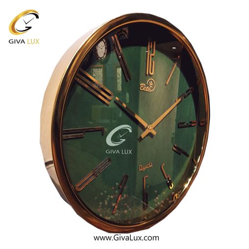 ساعت دیواری اورجینال بتیس آلیاژ فلزی طلایی| کد رفرنس 4520 800_4520.jpg