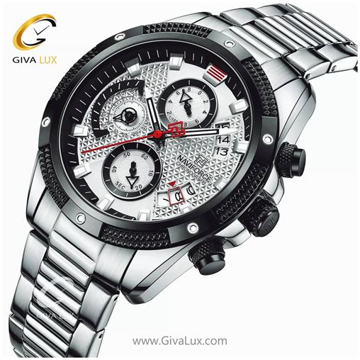 ساعت مچی مردانه بند فلزی سه موتوره کورنوگراف نوی فورس NF8021 8021sw1.jpg