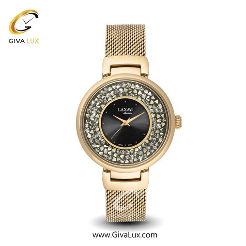 ساعت مچی اورجینال زنانه لاکسمی | LAXMI  طلایی | طلایی| طلایی| کد رفرنس 8032-1 8032-2.jpg
