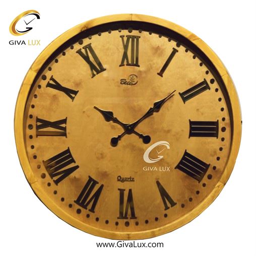 ساعت دیواری اورجینال بتیس چوب قهوه ای| کد رفرنس 6715 8035-1.jpg