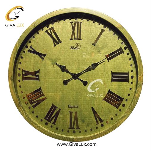 ساعت دیواری اورجینال بتیس چوب سبز| کد رفرنس 8035