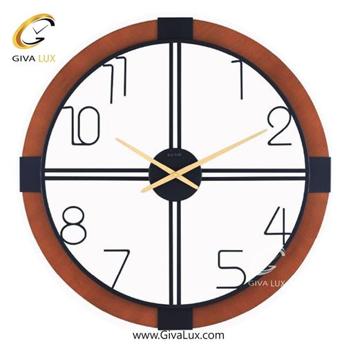 ساعت دیواری اورجینال والتر چوب-آلیاژ فلزی قهوه ای| کد رفرنس 8071BR 8072BR.jpg