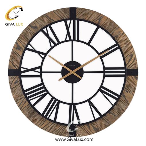 ساعت دیواری اورجینال والتر چوب-آلیاژ فلزی قهوه ای| کد رفرنس 8073WGR 8073-WGR.jpg