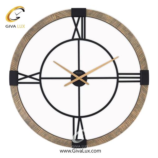 ساعت دیواری اورجینال والتر چوب-آلیاژ فلزی قهوه ای| کد رفرنس 8077WGR 8077-WGR.jpg