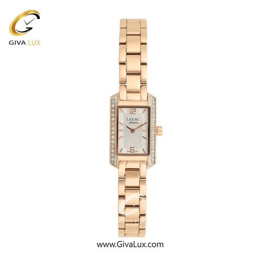 ساعت مچی اورجینال زنانه لاکسمی رزگلد | رزگلد| نقره ای| کد رفرنس 8178-3