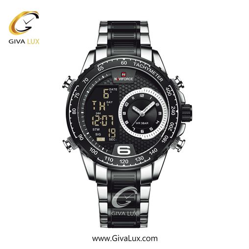 ساعت مچی مردانه بند استیل ناوی فورس (نیوی فورس) NF9199 RG/B 824_SB.jpg