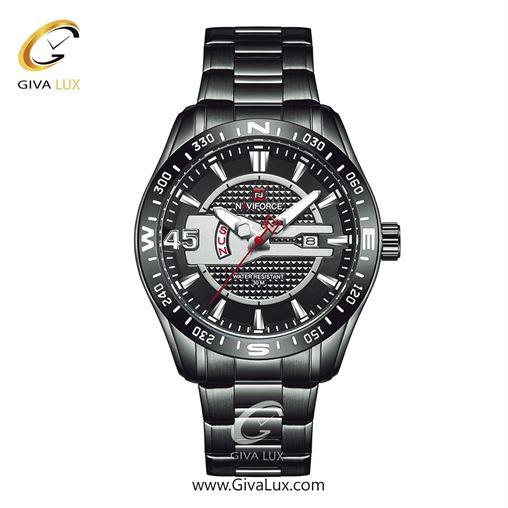 ساعت مچی مردانه بند فلزی مشکی ناوی فورس (نیوی فورس) کد NF9157-B/B  839_NF9157-BB.jpg